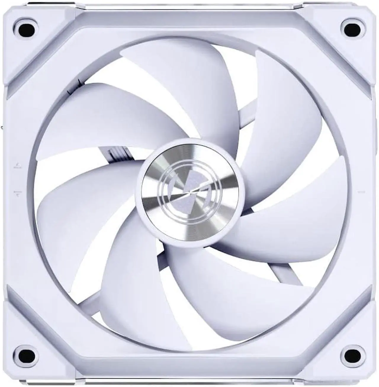Alt view image 4 of 4 - 9Pack - UNI FAN SL120 V2 RGB Revolutionized Daisy-Chain ARGB Fan 120mm w/controller - White