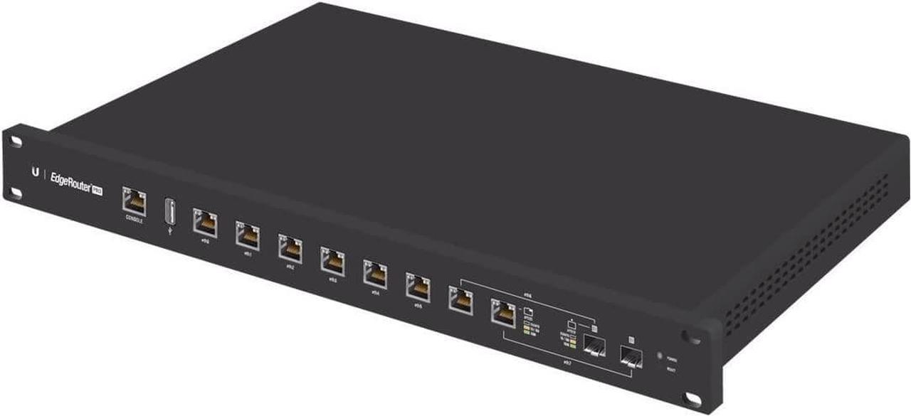 Ubiquiti Networks Edgerouter Pro 8- 8 Port Router 2Sfp (ERPro-8),Black