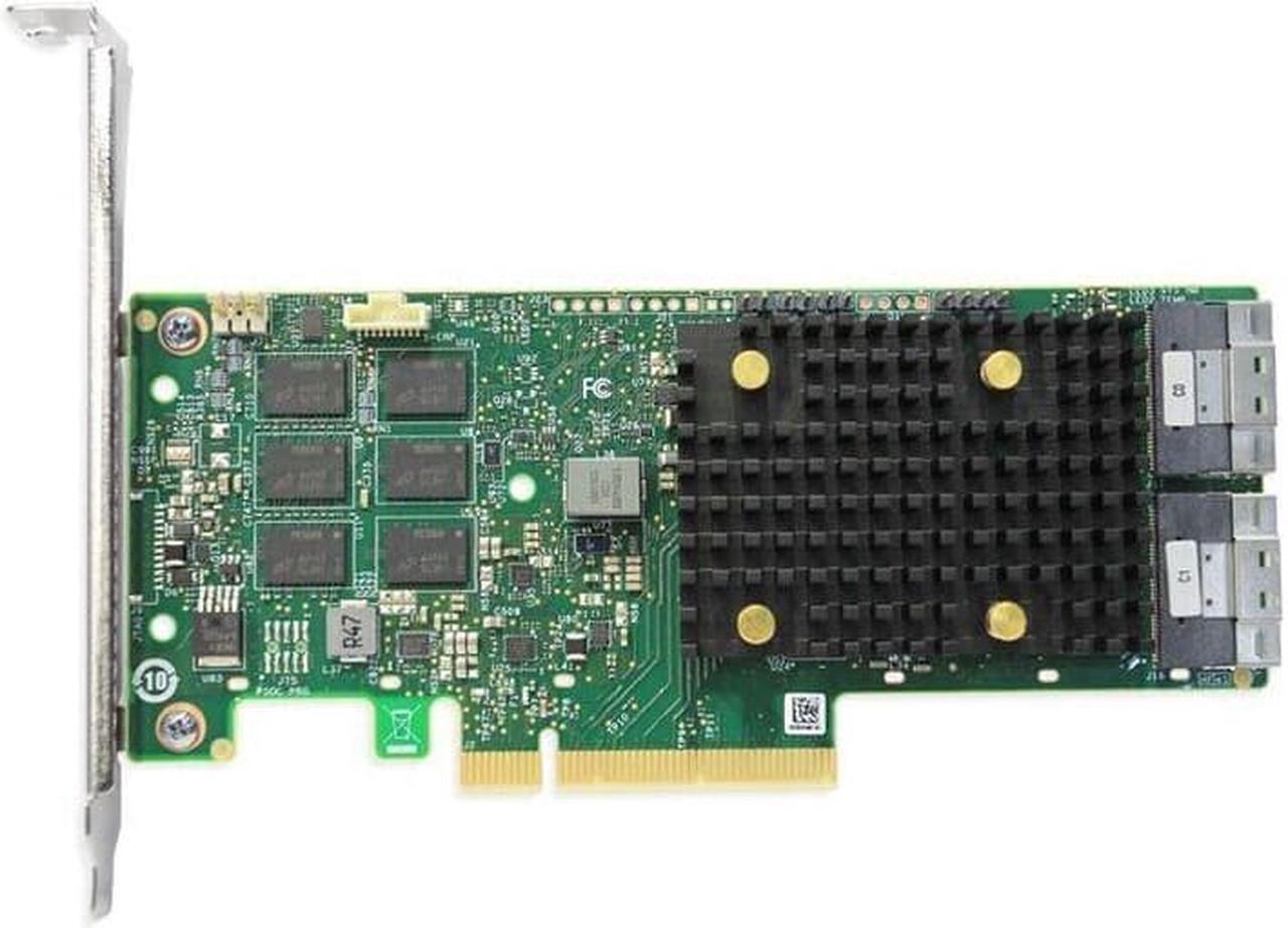 BROADCOM LSI MegaRAID 9560-16i 05-50077-00 SAS3916 8GB PCIe 4.0 x8 RAID Controller Card