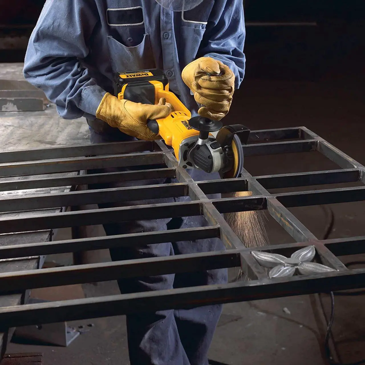 Alt view image 5 of 7 - DEWALT 20V MAX* Angle Grinder Tool Kit, 4-1/2-Inch