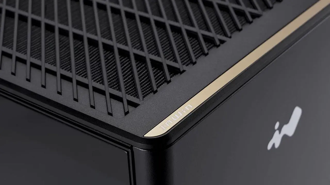 Alt view image 4 of 7 - In Win A5 Gaming Chassis, Type-C Port Tempered Glass Side Panel - Water Cooling Ready - Mercury 120mm ARGB Rear Fan, Black