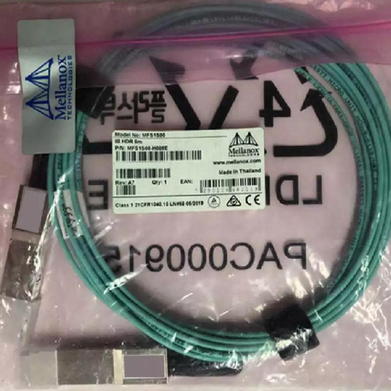 Mellanox LinkX 200Gbase AOC Infiniband Cable 10M MFS1S00-H010V IB HDR