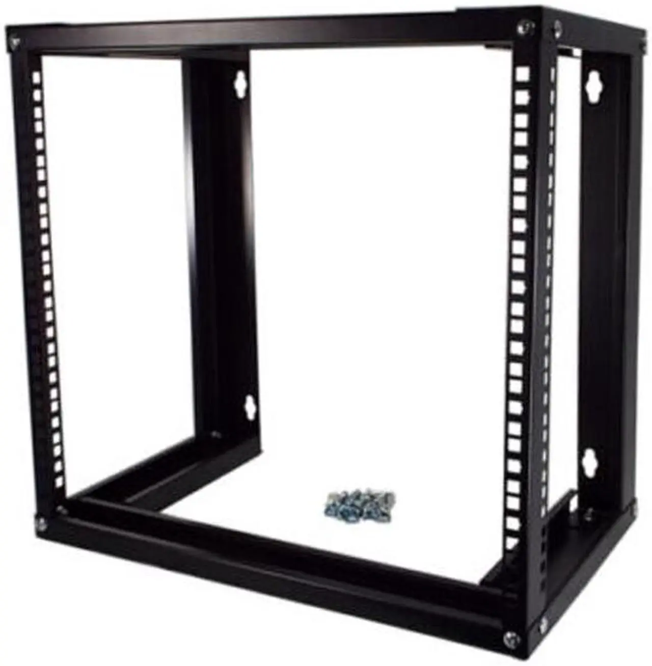 Main image of 19 Inch Open Frame 9U Wall Mount Network Rack Cabinet, 18 Inches Deep
