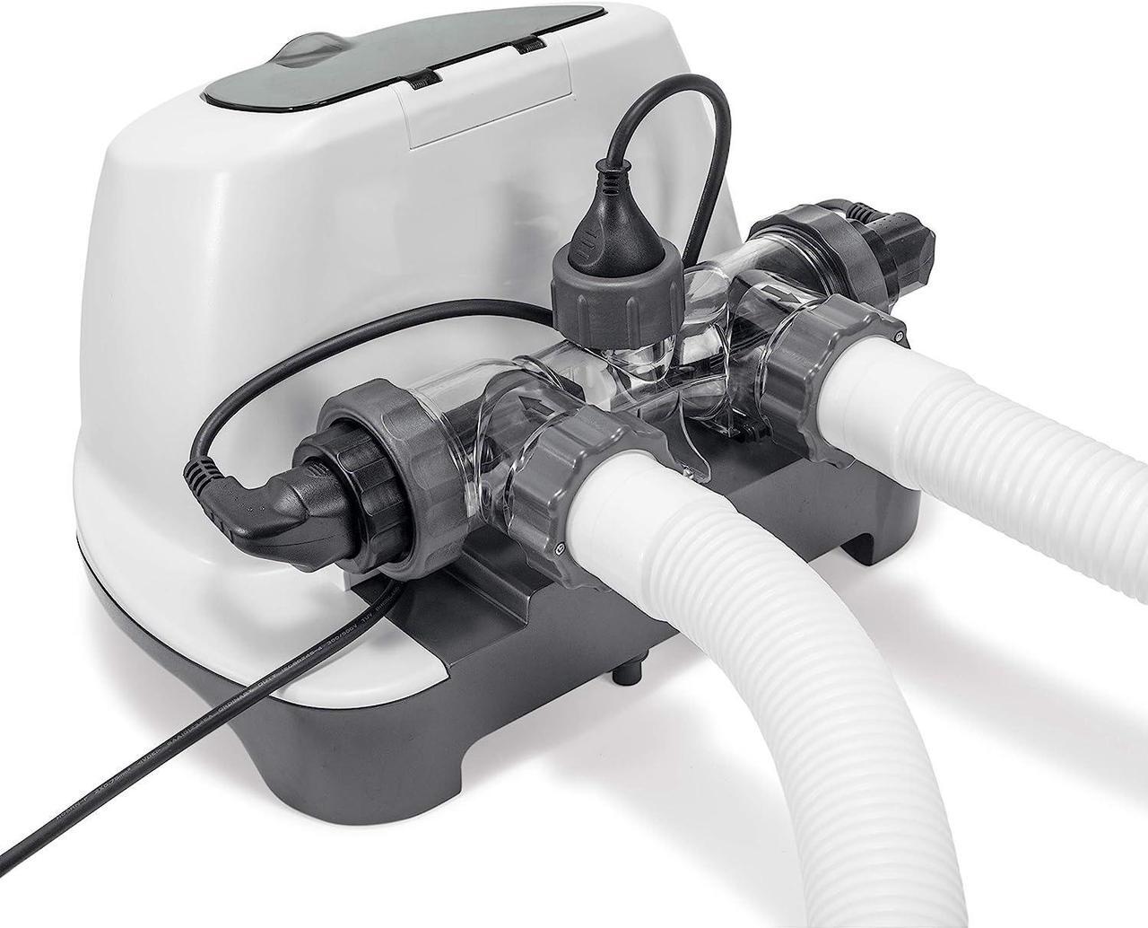 Alt view image 2 of 3 - INTEX 26669EG QS1200 Krystal Clear Saltwater System with E.C.O. (Electrocatalytic Oxidation) for up to 15000 Gallon Above Ground Pools