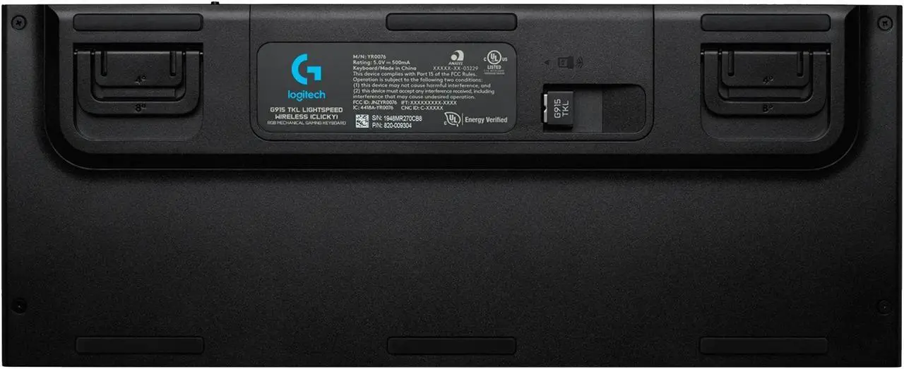 Alt view image 5 of 5 - Logitech G913 TKL Lightspeed Wireless Ultra-thin Mechanical Gaming Keyboard, GL-T Brown Switch Low Profile Switch Options, Lightsync RGB, G Key Programmable (Tactile Quiet)