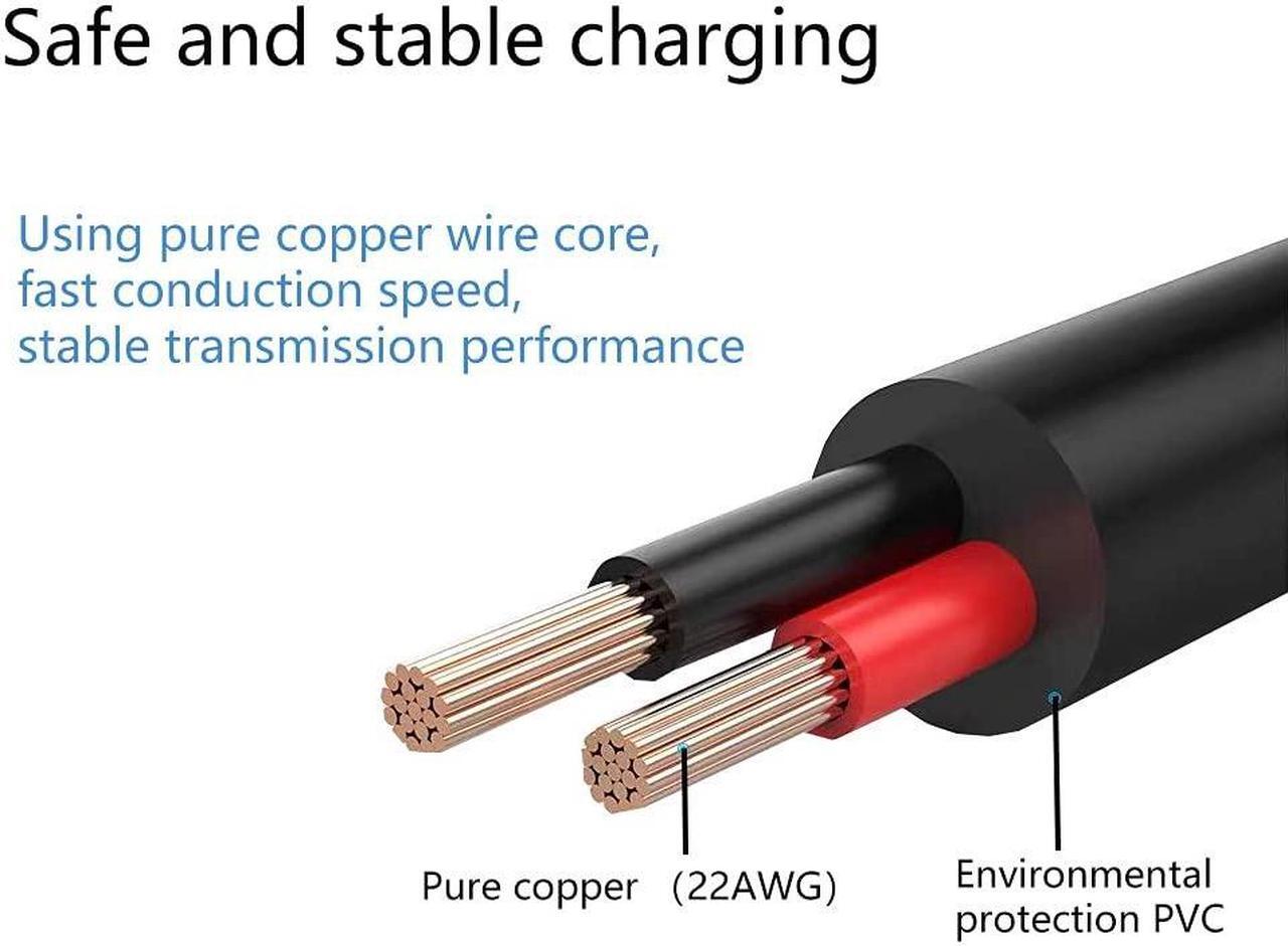 Alt view image 5 of 7 - USB to DC 5V Power Cord, Universal DC 5.5x2.1mm Plug Jack Charging Cable with 10 Connector Tips(5.5x2.5, 4.8x1.7, 4.0x1.7, 4.0x1.35, 3.5x1.35, 3.0x1.1, 2.5x0.7, Micro USB, Type-C, Mini USB) 5FT