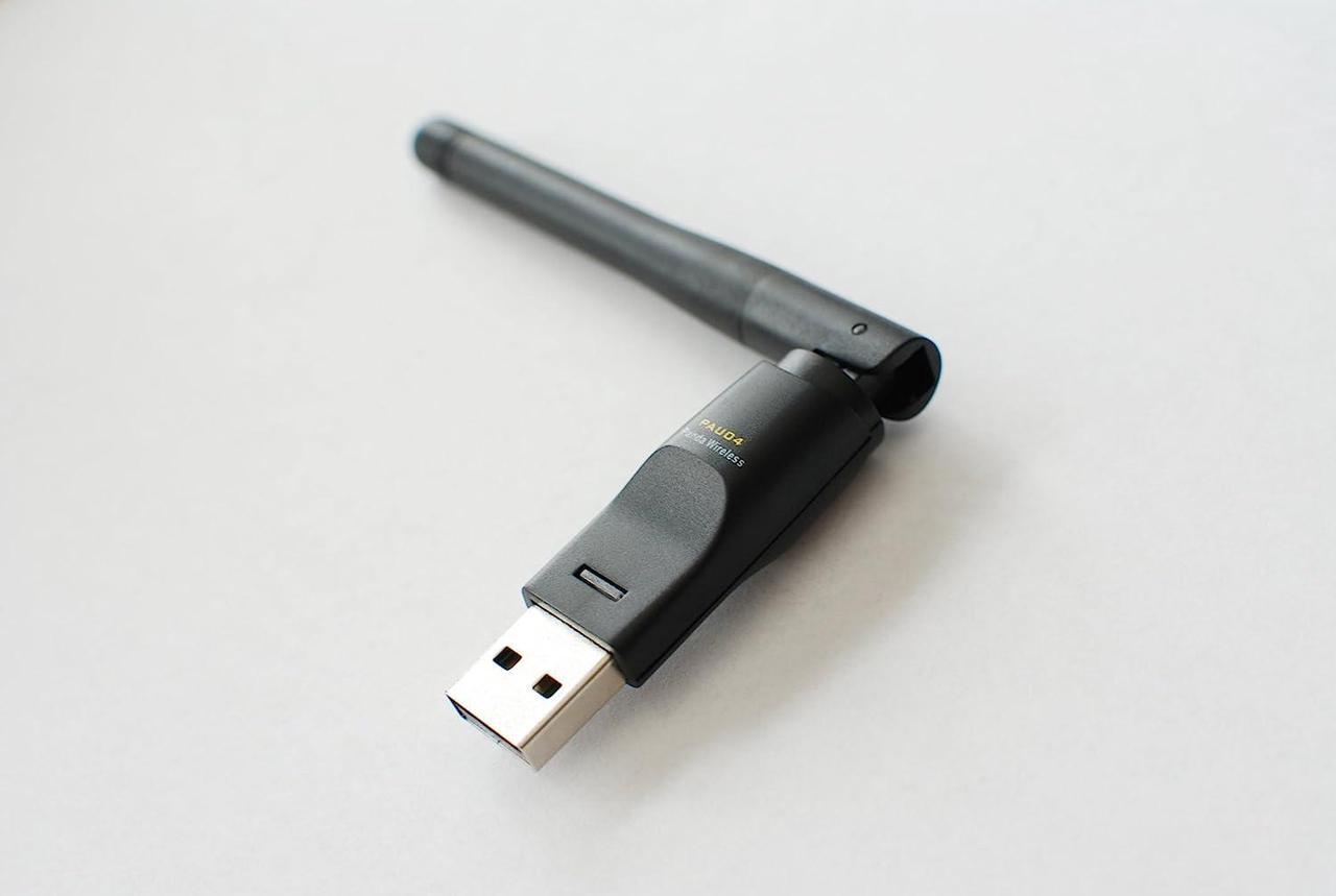 Alt view image 2 of 4 - Panda Wireless PAU04 Mid Range 150Mbps Wireless N USB Adapter w/ 2dBi Antenna - Win XP/Vista/7/8/10/11, Mint, Ubuntu, MX Linux, Manjaro, Fedora, Centos, Kali Linux and Raspbian