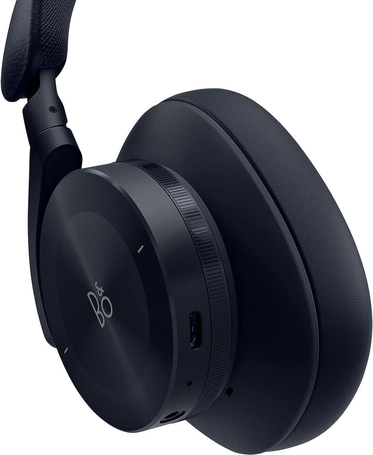 Alt view image 6 of 7 - Bang & Olufsen Beoplay H95 Premium Comfortable Wireless Active Noise Cancelling (ANC) Over-Ear Headphones with Protective Carrying Case, Navy