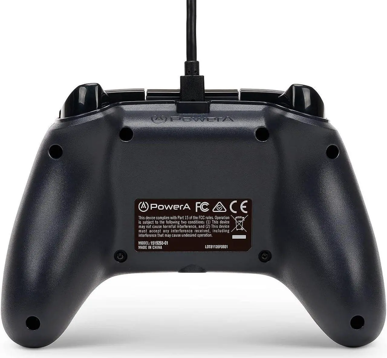 Alt view image 4 of 7 - PowerA Wired Controller for Xbox Series X|S - Black
