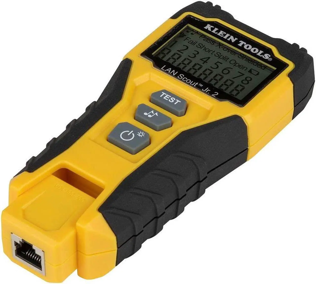 Alt view image 4 of 6 - Klein Tools VDV526-200 Cable Tester, LAN Scout Jr. 2 Ethernet Cable Tester for CAT 5e, CAT 6/6A Cables with RJ45 Connections