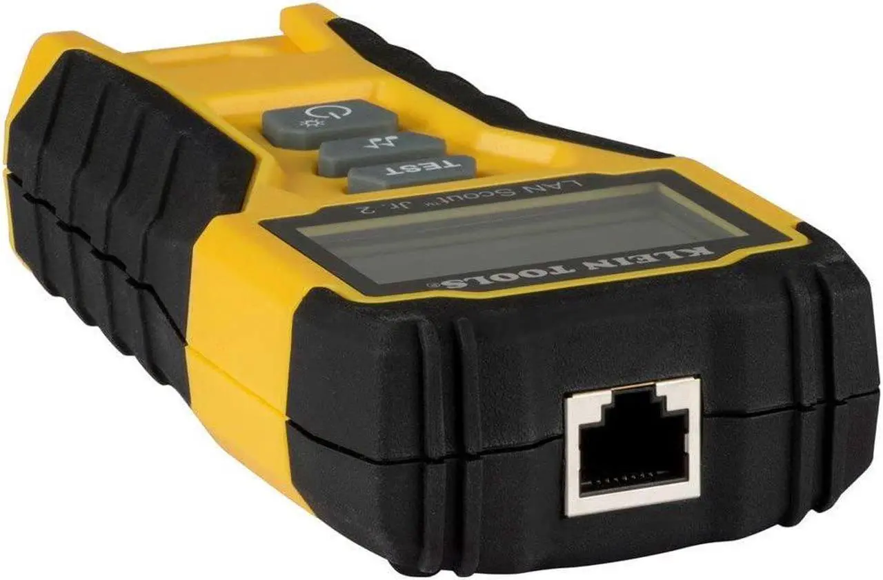 Alt view image 3 of 6 - Klein Tools VDV526-200 Cable Tester, LAN Scout Jr. 2 Ethernet Cable Tester for CAT 5e, CAT 6/6A Cables with RJ45 Connections