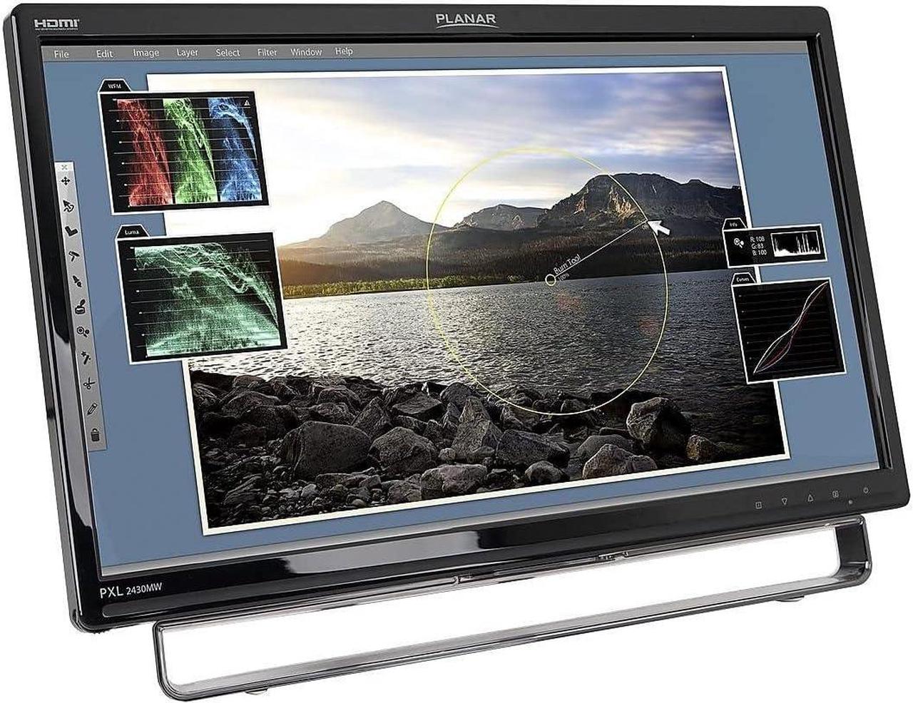Alt view image 2 of 5 - Planar PXL2230MW 22-Inch 16:9 1080p Touchscreen LCD Monitor