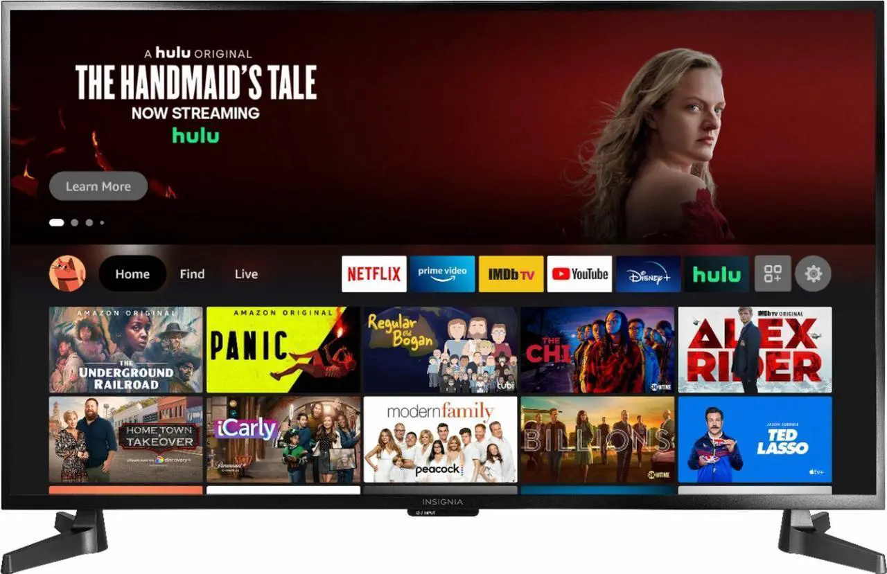 Main image of Insignia- 43" Class F30 Series LED 4K UHD Smart Fire TV