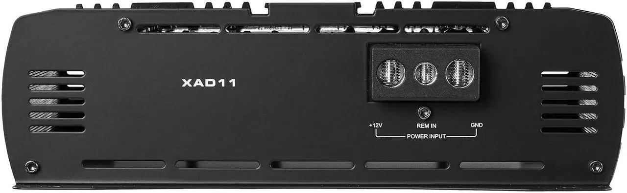 Alt view image 2 of 4 - NVX XAD11 700W RMS 1-OHM Stable Full Bridge Class D High Power Competition Monoblock Car Audio MOSFET Amplifier with Remote Subwoofer Level Control