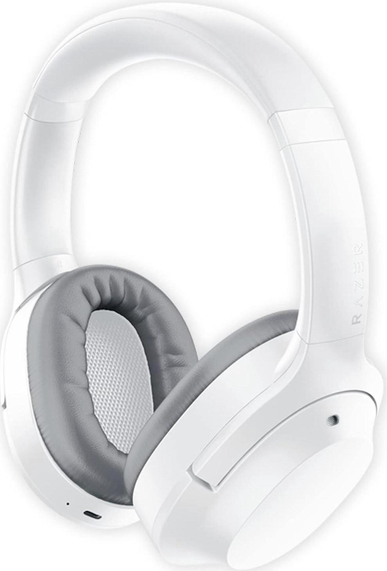 Opus X Wireless Low Latency Headset: Active Noise Cancellation (ANC) - Bluetooth 5.0-60ms Low Latency - Customed-Tuned 40mm Drivers - Built-in Microphones -  White