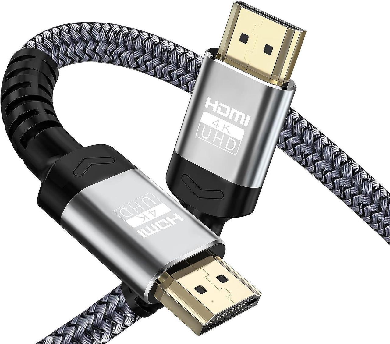 Main image of 4K HDMI Cables 3Ft | 18Gbps Ultra High Speed HDMI 2.0 Cable & 4K@60Hz HDR ARC HDCP2.2 Ethernet-Braided HDMI Cord | for UHD TV Monitor Laptop Xbox PS4/PS5 ect