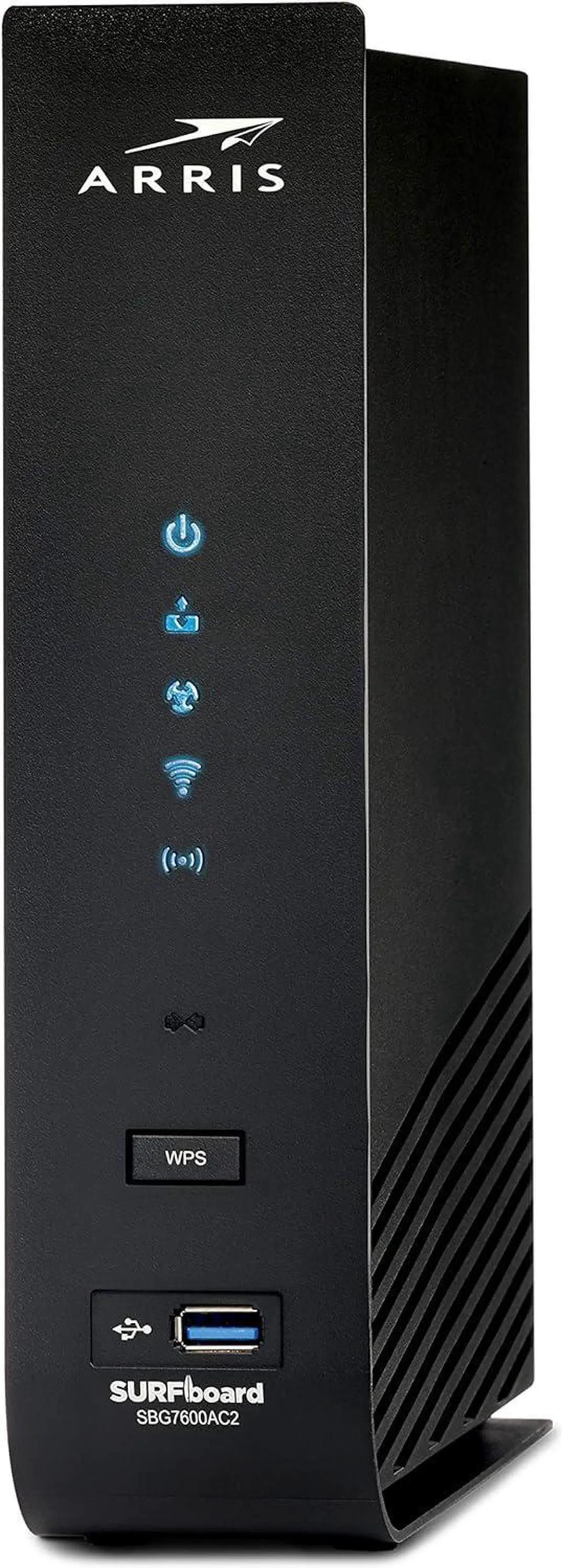 Main image of ARRIS SURFboard SBG7600AC2 DOCSIS 3.0 Cable Modem & AC2350 Wi-Fi Router , Approved for Comcast Xfinity, Cox, Charter Spectrum & more , Four 1 Gbps Ports , 800 Mbps Max Internet Speeds