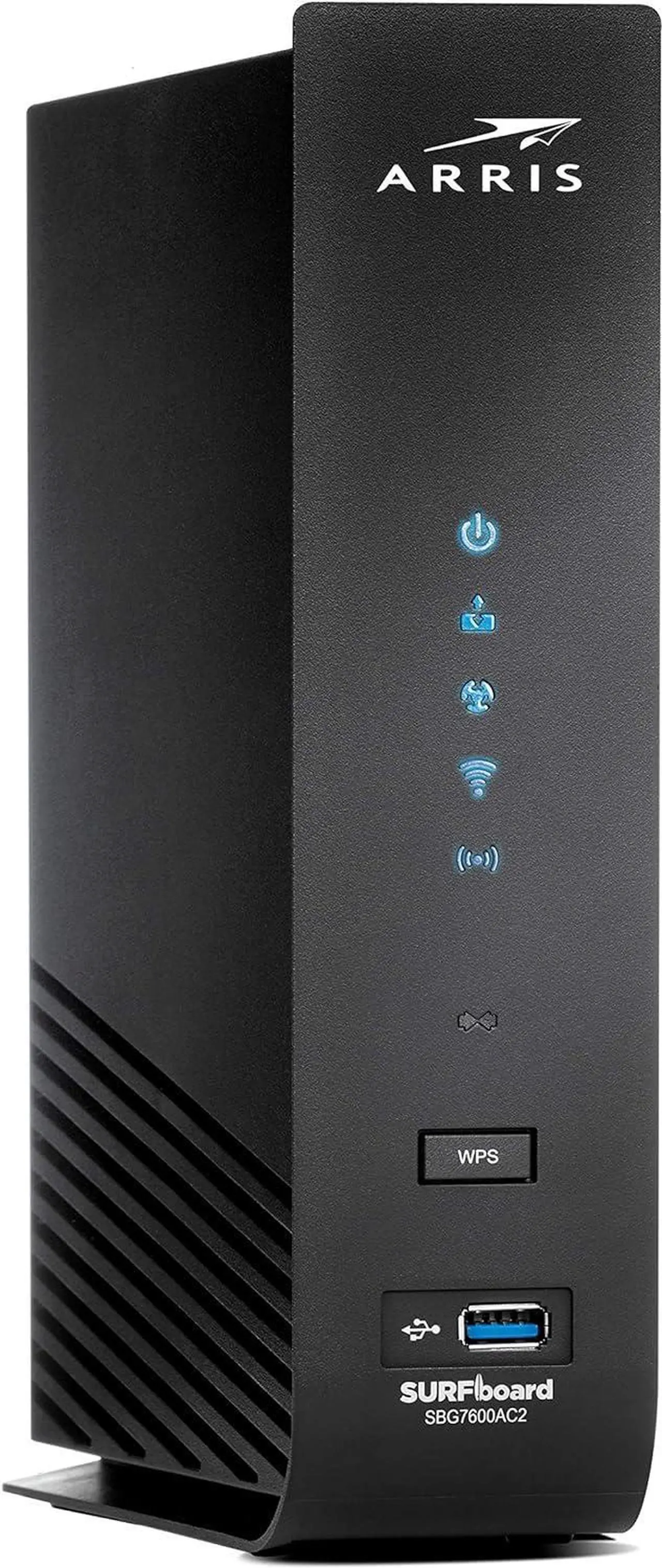 Alt view image 3 of 6 - ARRIS SURFboard SBG7600AC2 DOCSIS 3.0 Cable Modem & AC2350 Wi-Fi Router , Approved for Comcast Xfinity, Cox, Charter Spectrum & more , Four 1 Gbps Ports , 800 Mbps Max Internet Speeds