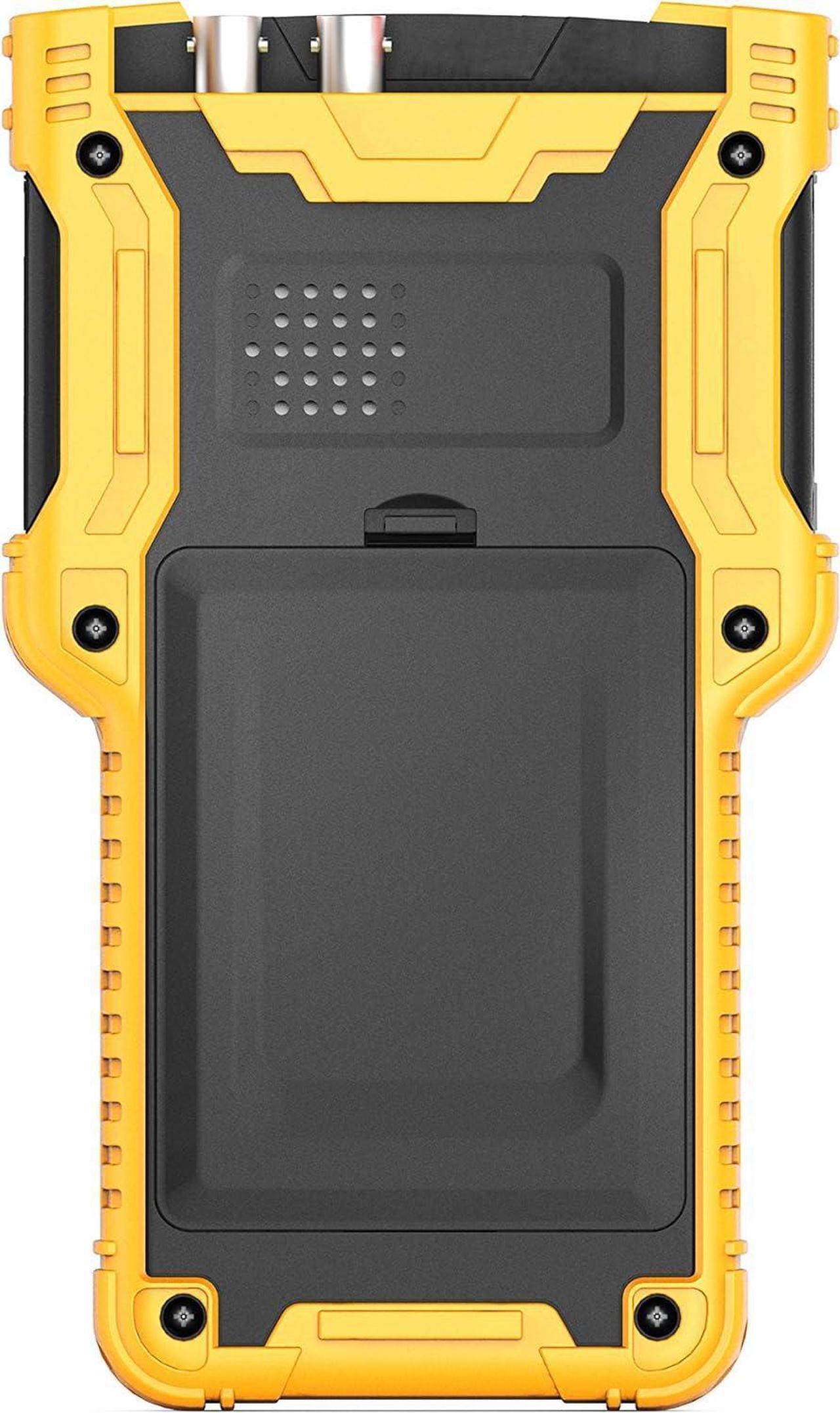 Alt view image 3 of 5 - 5 in 1 CCTV Tester Support Upt to 4K IP Camera & Up to 8 Megapixel AHD, TVI, CVI & CVBS Analog Camera, Security Video Monitor with 4" Screen, Keypad, POE Out, PTZ