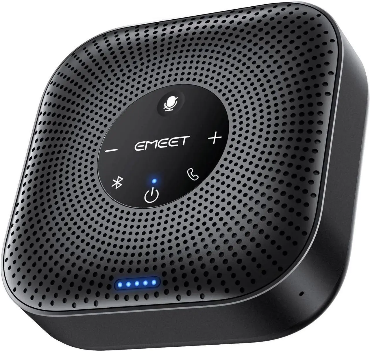 Main image of Bluetooth Conference Speakerphone with 4 Microphones, 360° Voice Pickup, Noise Reduction, USB C, Compatible with Zoom and Teams