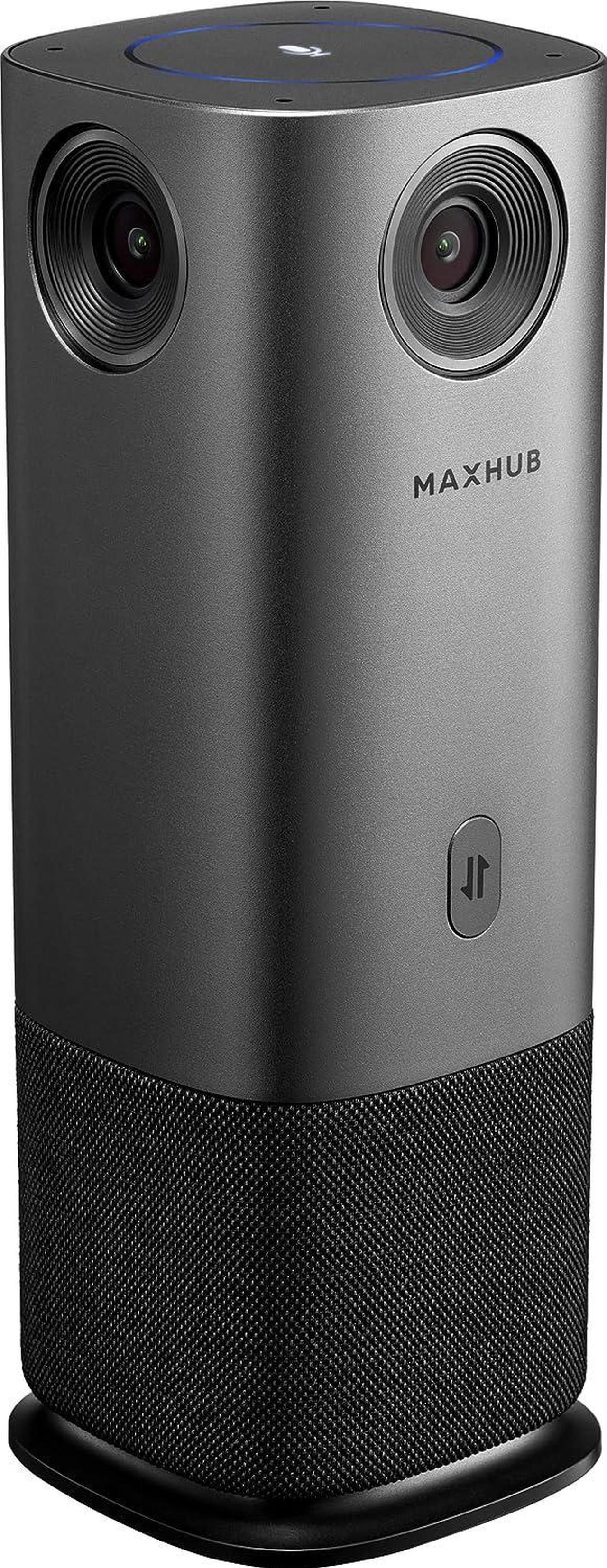 Main image of 360-Degree Smart Video Conference Camera, All-in-One Conference Room Webcam, Video Conferencing System with Microphone and Speaker for Meeting, Auto Speaker Focus & Precise Angle Adjust