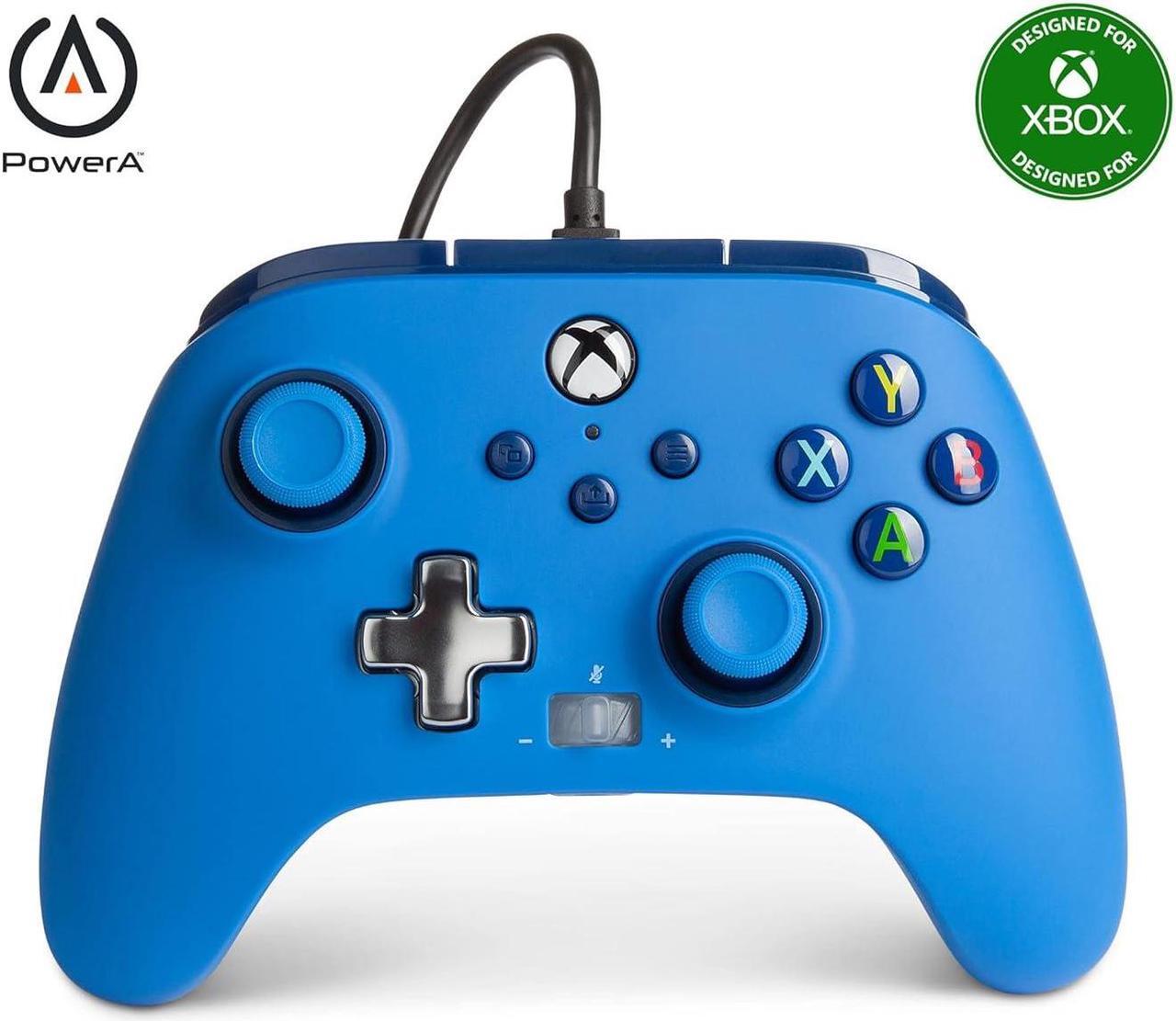 Main image of PowerA Enhanced Wired Controller for Xbox Series X|S - Blue, Officially Licensed for Xbox