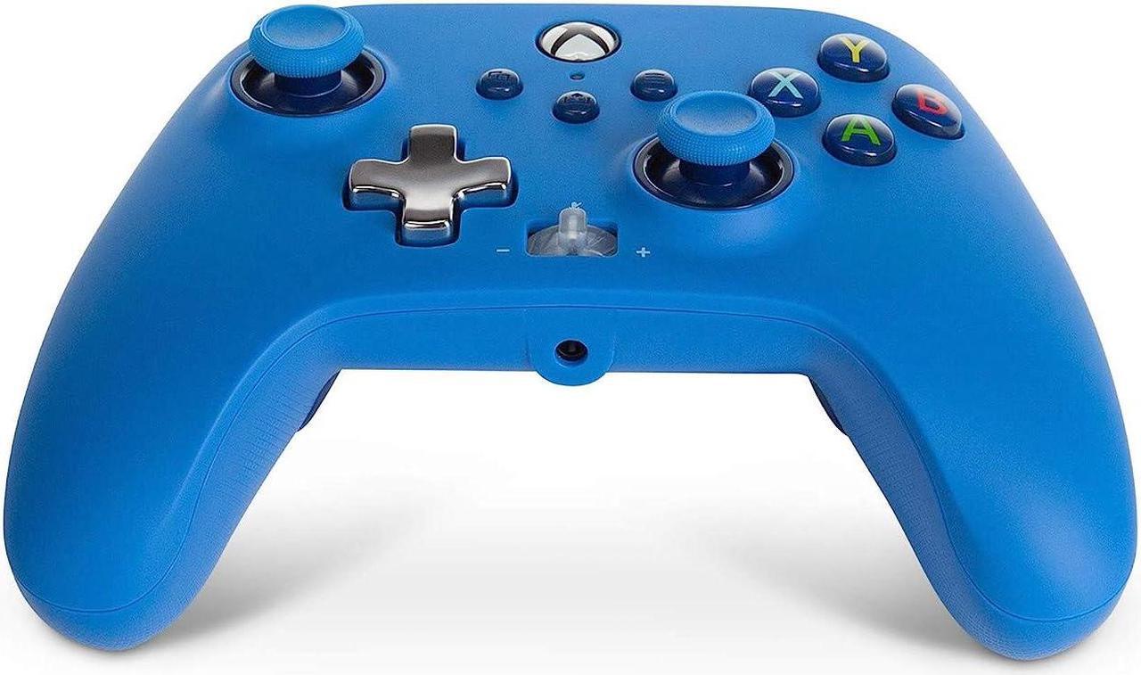 Alt view image 4 of 6 - PowerA Enhanced Wired Controller for Xbox Series X|S - Blue, Officially Licensed for Xbox