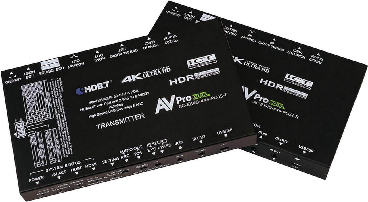 Main image of AVPro Edge AC-EX40-444-PLUS-KIT Ultra Slim 40 Meter 4K60 Extender