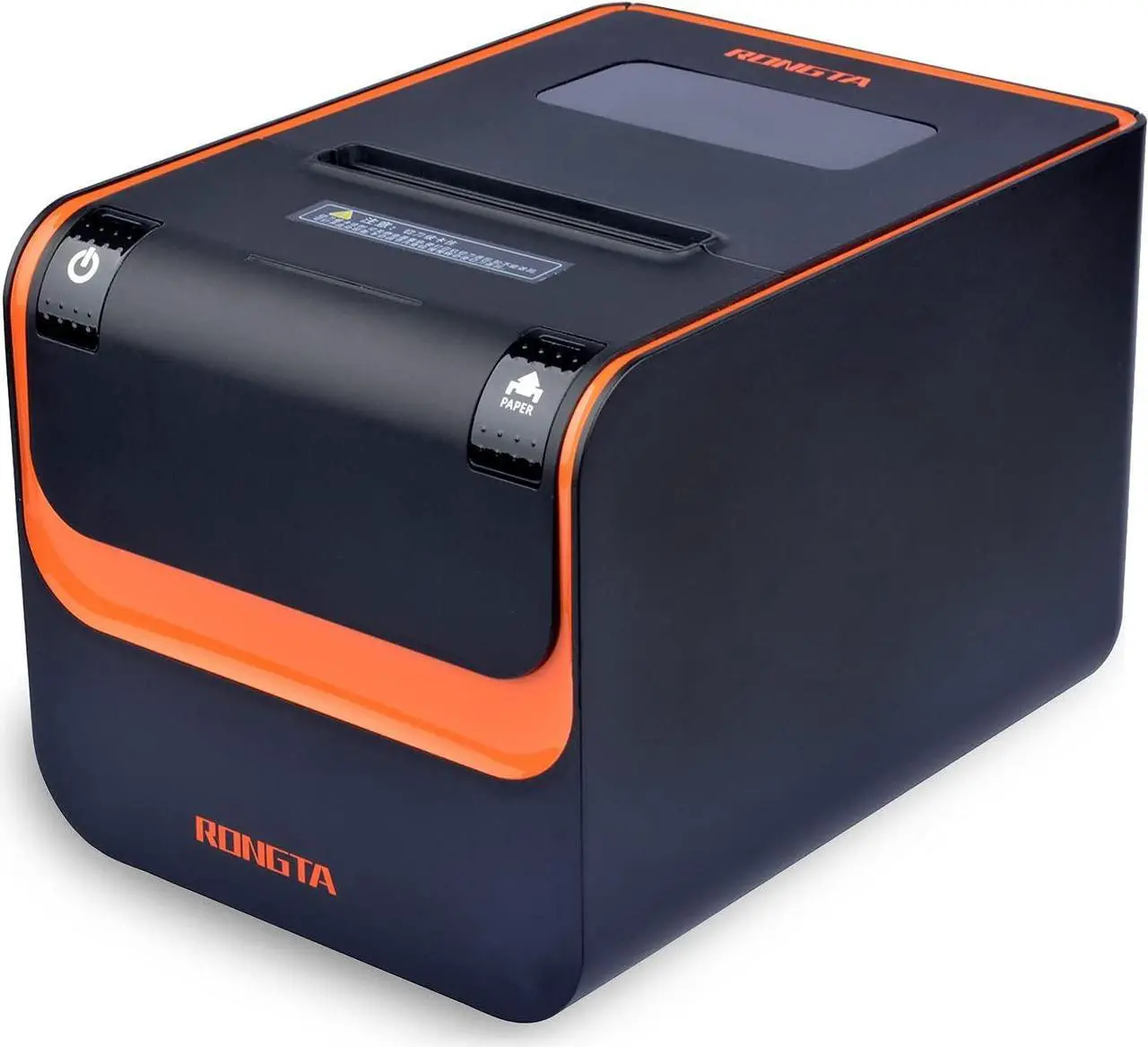 Main image of POS Printer, 80mm Direct Thermal Receipt Printer with Auto Cutter, USB Serial Ethernet Interface, Support Windows/Mac/Linux Cash Drawer, Restaurant Kitchen Printer for ESC/POS