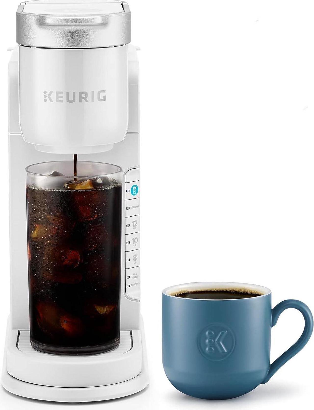 Main image of Keurig K-Iced Single Serve Coffee Maker - Brews Hot and Cold - White