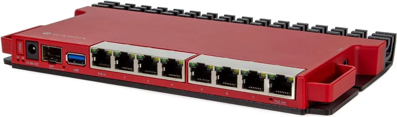 Main image of Mikrotik L009UiGS-RM Router 8 Ports Giga 2.5G SFP