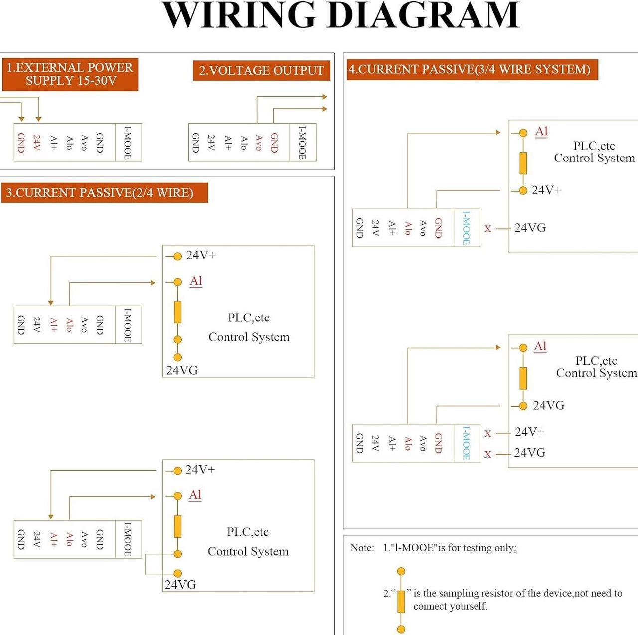 Alt view image 6 of 7 - DC 0-10V 0/4-20mA Current Voltage Signal Generator, Built-in Battery Power Supply Interface Analog Simulator, Adjustable 4-Digit Display, for PLC, Panel Debugging, Device Testing