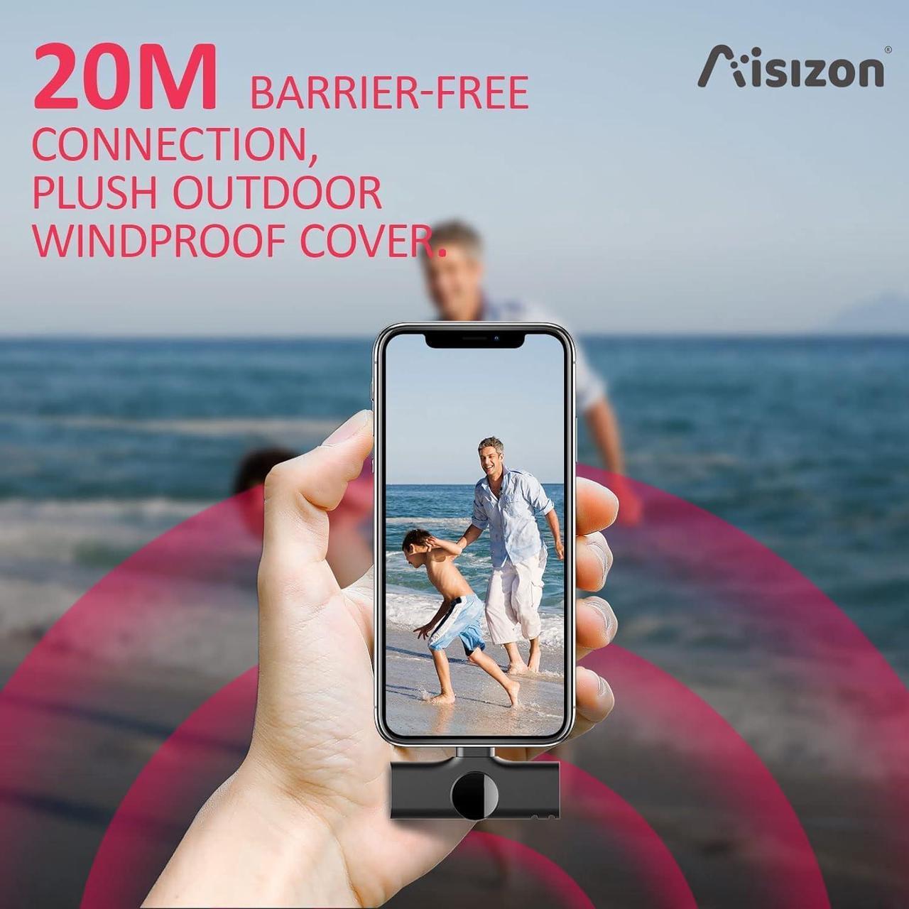 Alt view image 5 of 7 - Wireless Clip Mic, Wireless Lavalier Microphones, Lapel Clip-on Microphone, for iPhone 15, Smartphone, Laptop, Video Recording, Tiktok, Facebook Live, YouTube Live Stream