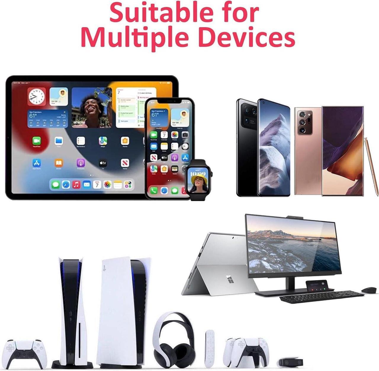 Alt view image 6 of 7 - Wireless Clip Mic, Wireless Lavalier Microphones, Lapel Clip-on Microphone, for iPhone 15, Smartphone, Laptop, Video Recording, Tiktok, Facebook Live, YouTube Live Stream