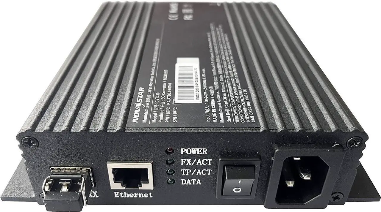 Alt view image 4 of 4 - NovaStar CVT310 LED Screen Multi-Mode Fiber Converter