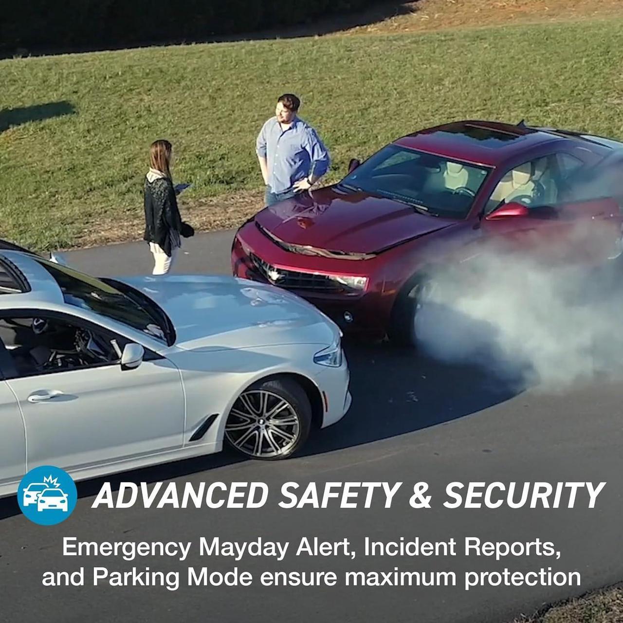 Alt view image 7 of 7 - Escort MAXcam 360c Laser Radar Detector and Dash Camera - Great Range, 360° Protection, Shared Alerts, Incident Reports, Emergency MayDay, Driver Smarter App, Dual-Band Wi-Fi, 16GB SD Card Included