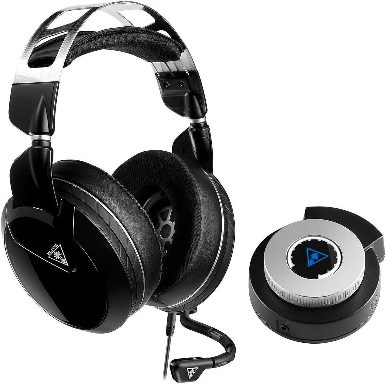 Main image of Turtle Beach Elite Pro 2 + SuperAmp Performance Gaming Headset for PS5, PS4, PlayStation, PC, & Mobile Devices with Bluetooth  Surround Sound, 50mm Speakers, Memory Foam Cushions - Black