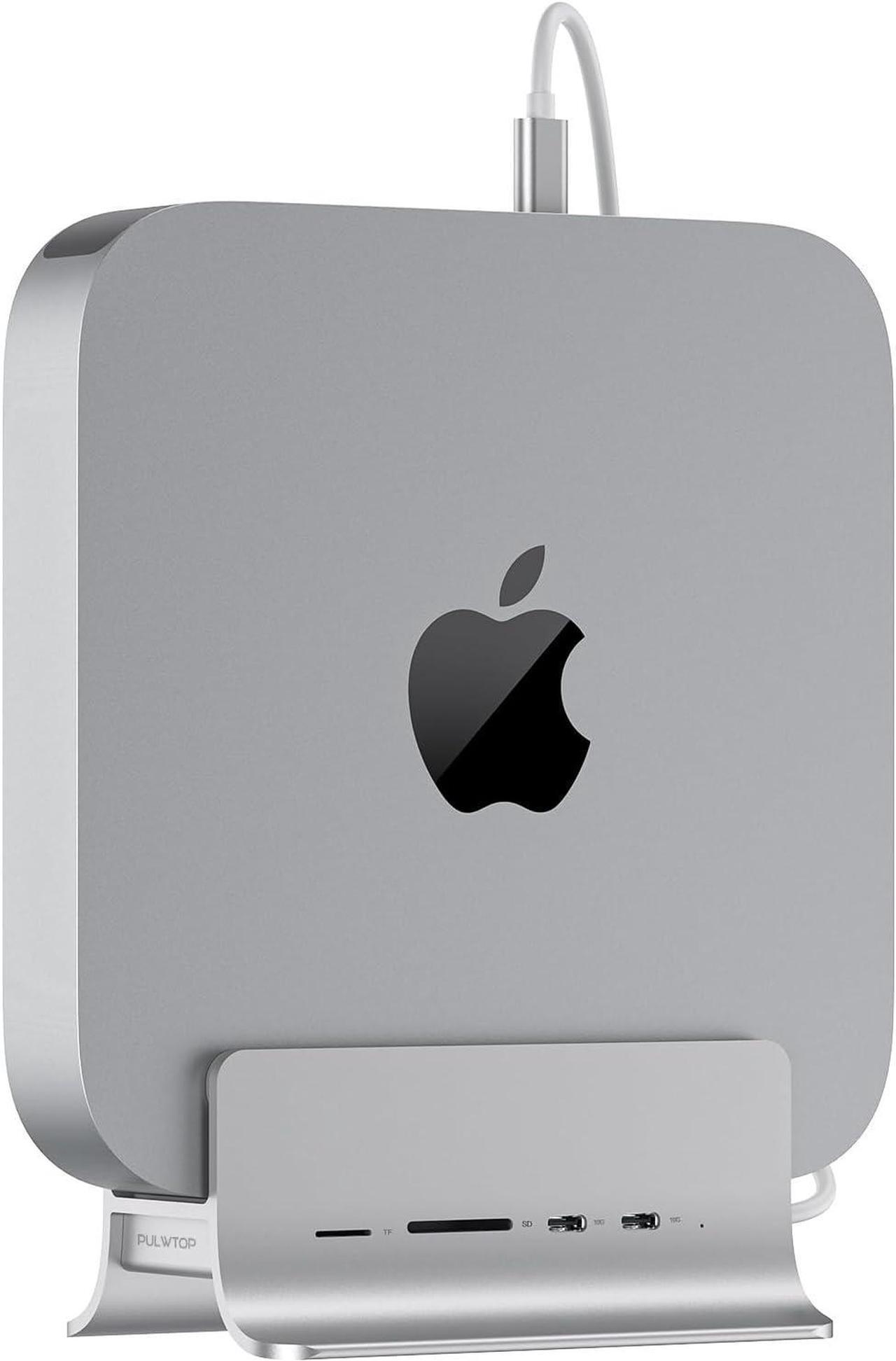 Main image of USB C Hub for Mac Mini, 5 in 1USB Hub Adapter Support M.2 NVMe SSD Expand, Docking Station with 2 USB C 10Gbps, SD/TF Card Reader, M.2 SSD (Not Included)