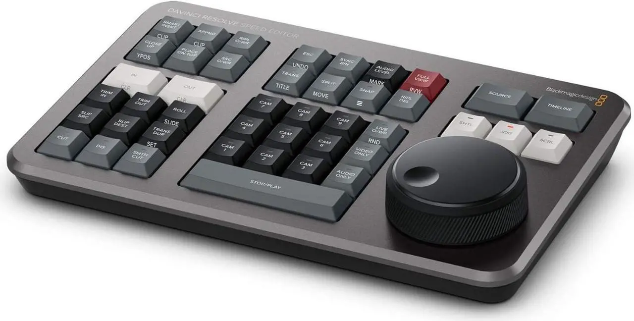 Alt view image 2 of 3 - Blackmagic Design DaVinci Resolve Studio (Activation Key) with DaVinci Resolve Speed Editor Bundle
