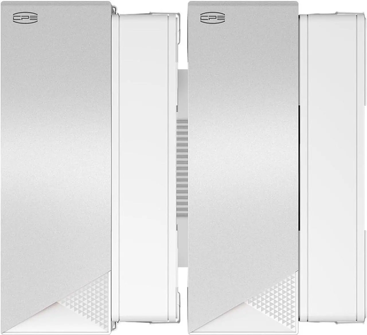 Alt view image 3 of 5 - CPU Cooler TDP 265W CPU Air Cooler Dual Tower CPU Fan 6 HeatPipe CPU Cooling System with Three Modes PWM Silent Fans, Easy Install Air Cooler for Intel LGA 115X/1200/1700,AMD AM4/AM5, White
