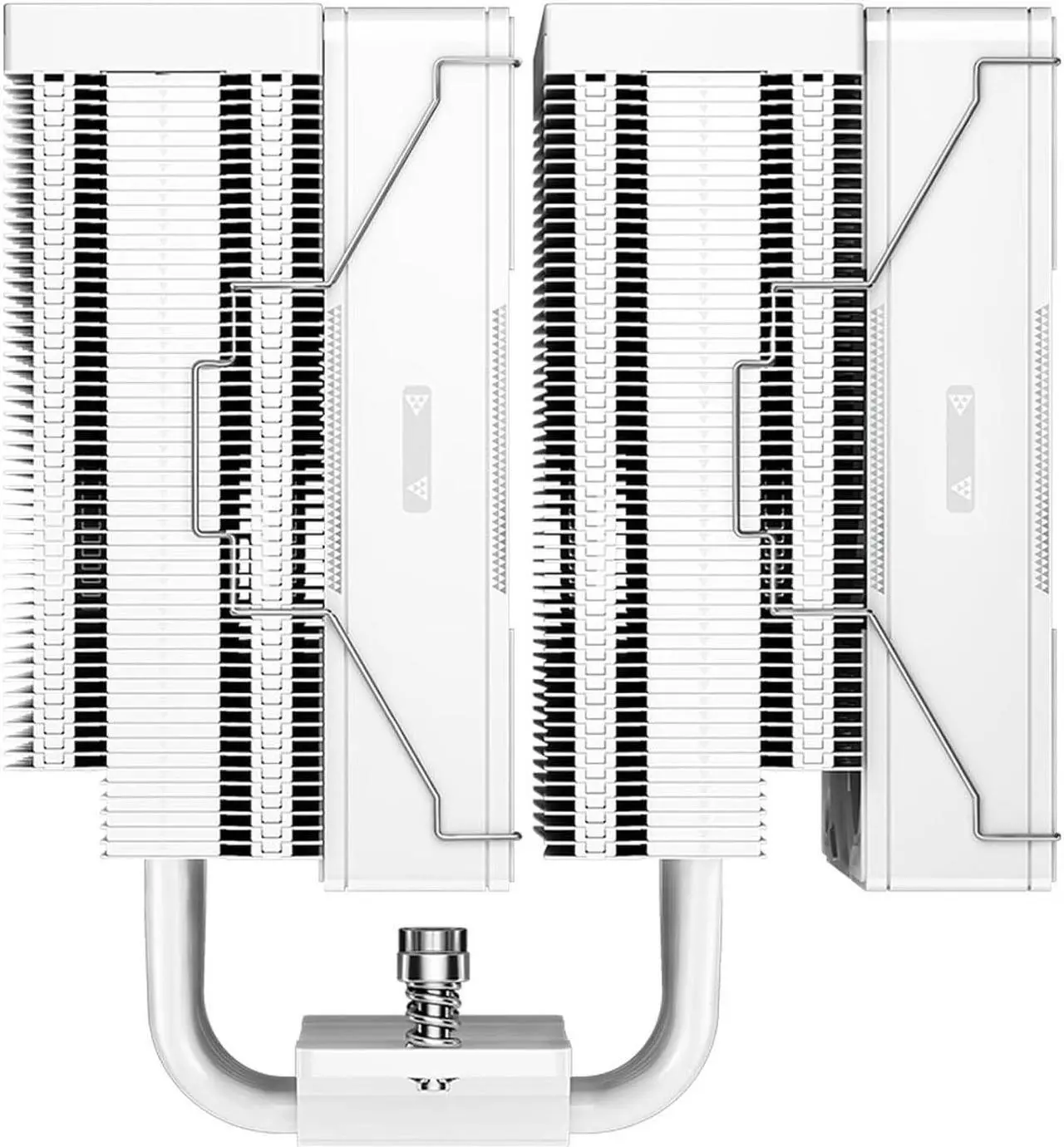 Alt view image 4 of 5 - CPU Cooler TDP 265W CPU Air Cooler Dual Tower CPU Fan 6 HeatPipe CPU Cooling System with Three Modes PWM Silent Fans, Easy Install Air Cooler for Intel LGA 115X/1200/1700,AMD AM4/AM5, White