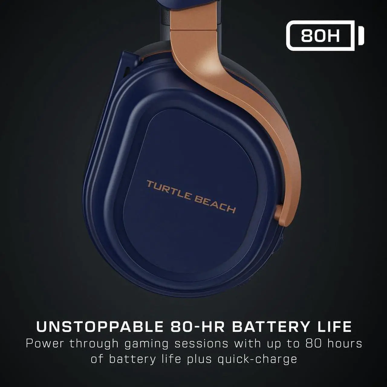 Alt view image 3 of 7 - Turtle Beach Stealth 700 Gen 3 Wireless Multiplatform Amplified Gaming Headset for Xbox Series X|S, Xbox One, PC, PS5, Mobile  60mm Drivers, AI Noise-Cancelling Mic, Bluetooth, 80-Hr Battery  Cobalt