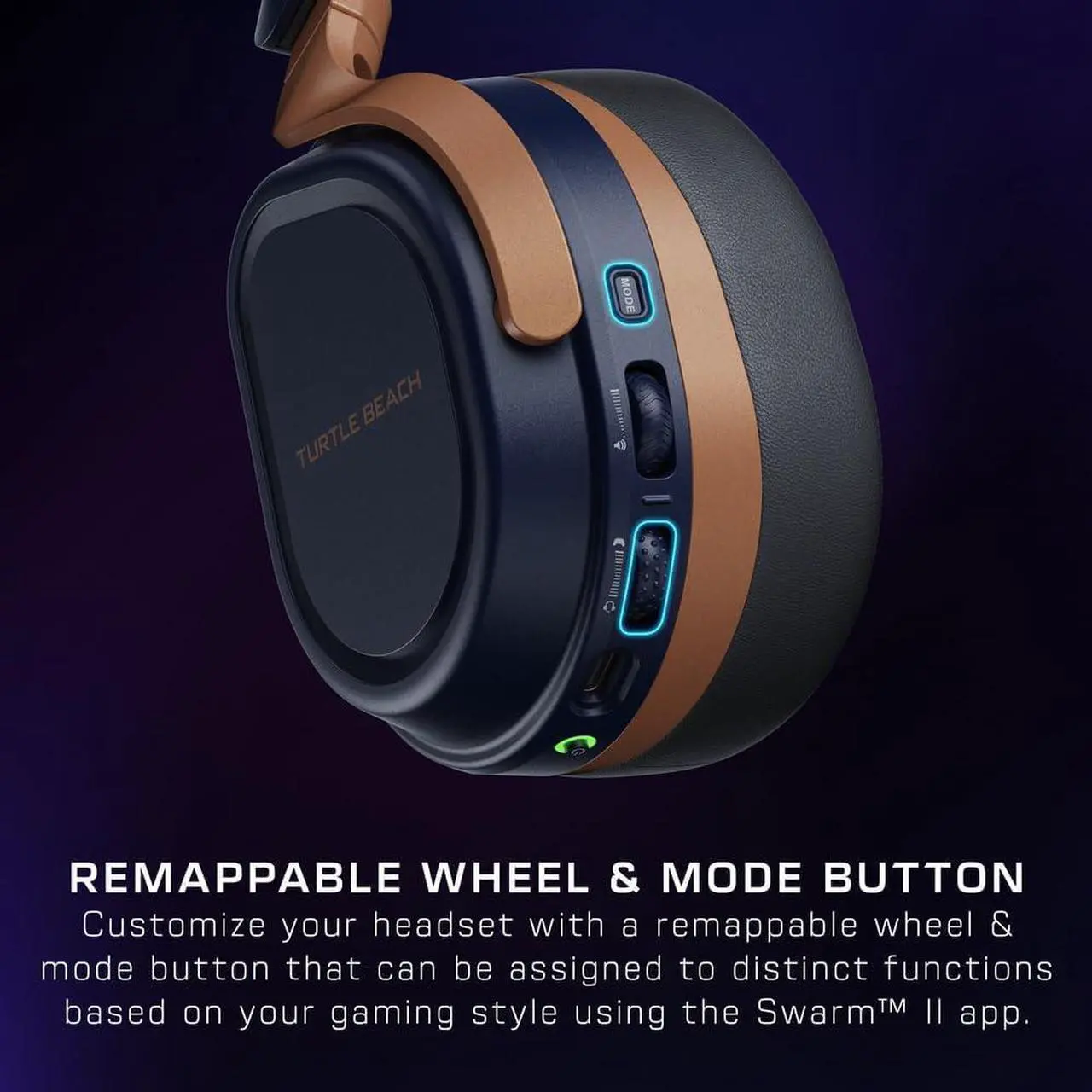Alt view image 4 of 7 - Turtle Beach Stealth 700 Gen 3 Wireless Multiplatform Amplified Gaming Headset for Xbox Series X|S, Xbox One, PC, PS5, Mobile  60mm Drivers, AI Noise-Cancelling Mic, Bluetooth, 80-Hr Battery  Cobalt
