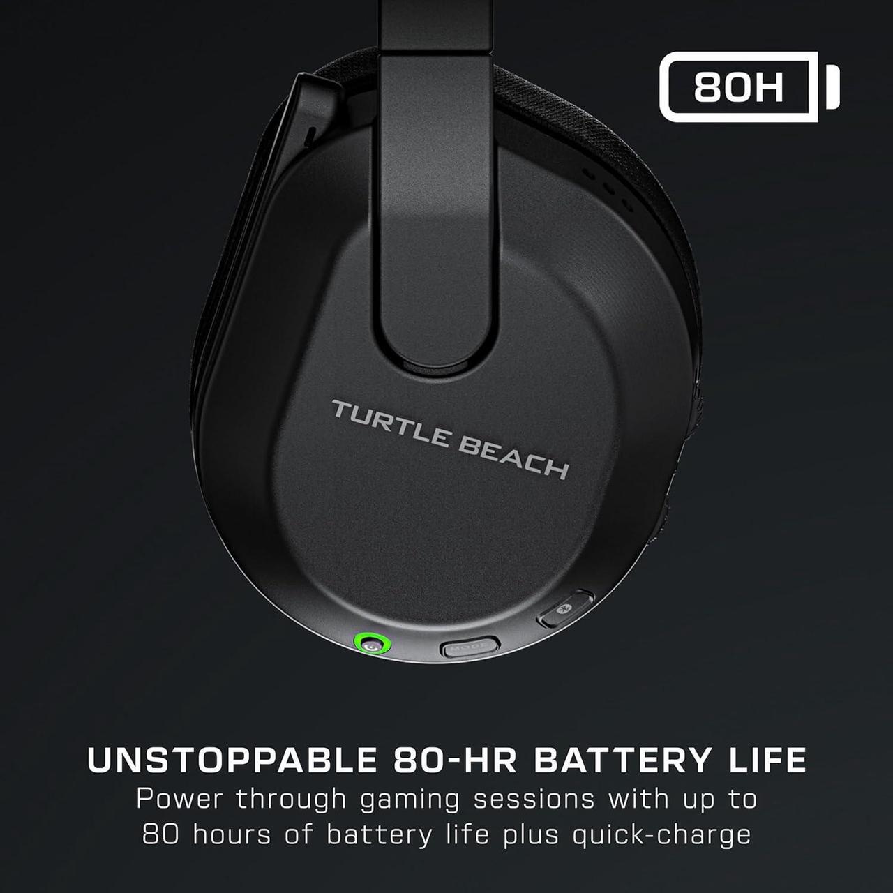 Alt view image 3 of 7 - Turtle Beach Stealth 600 Gen 3 Wireless Multiplatform Amplified Gaming Headset for Xbox Series X|S, Xbox One, PC, PS5, PS4, Mobile  Bluetooth, 80-Hr Battery, AI Noise-Cancelling Mic  Black