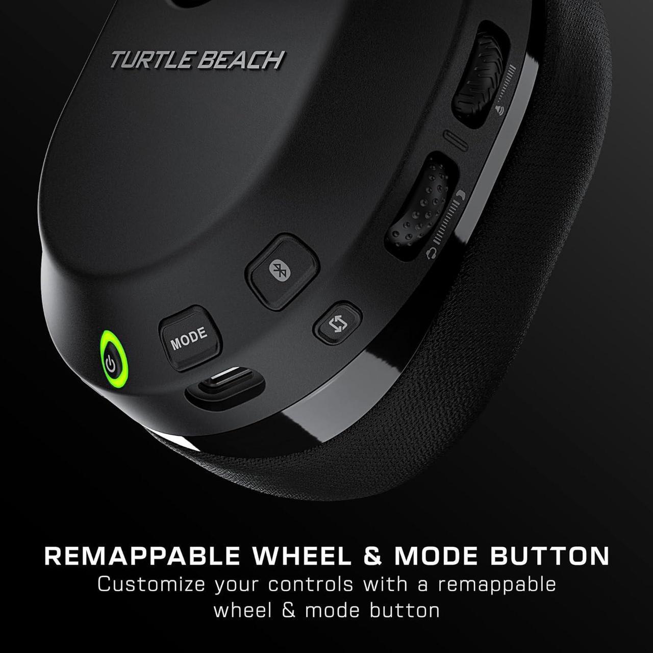 Alt view image 6 of 7 - Turtle Beach Stealth 600 Gen 3 Wireless Multiplatform Amplified Gaming Headset for Xbox Series X|S, Xbox One, PC, PS5, PS4, Mobile  Bluetooth, 80-Hr Battery, AI Noise-Cancelling Mic  Black