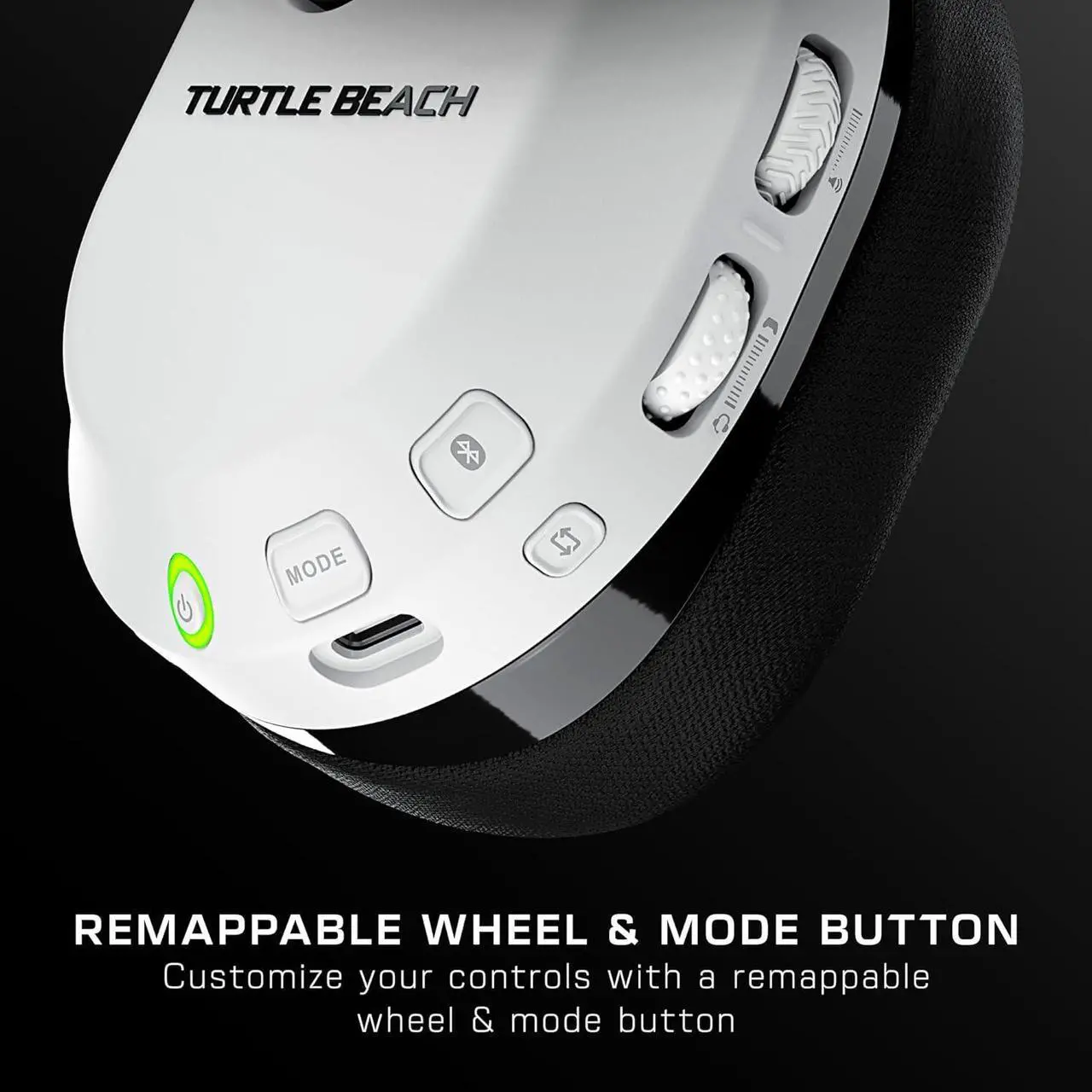 Alt view image 6 of 7 - Turtle Beach Stealth 600 Gen 3 Wireless Multiplatform Amplified Gaming Headset for Xbox Series X|S, Xbox One, PC, PS5, PS4, Mobile  Bluetooth, 80-Hr Battery, AI Noise-Cancelling Mic  White