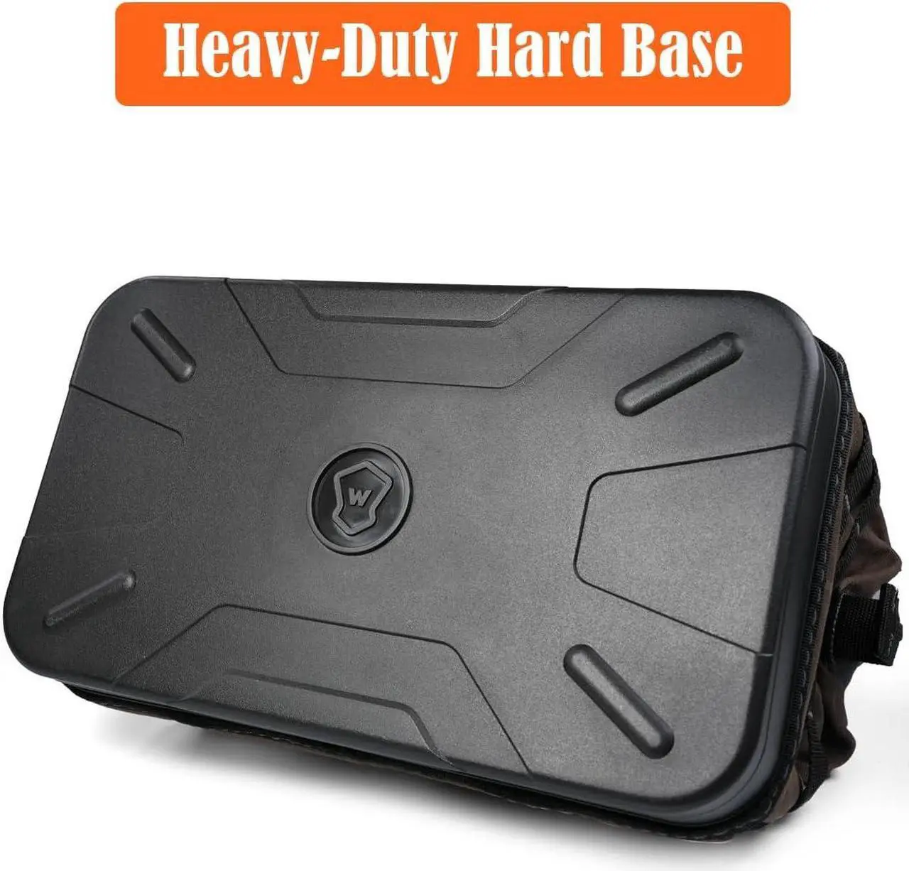 Alt view image 3 of 7 - 45-Pockets Waxed Canvas Tool Bag, 16-Inch Heavy-Duty electrician tool bag, Hard-Bottom tool bag, Large-Open technician tool bag, HVAC tools bag, Electrical tool bag, Maintenance tool bag