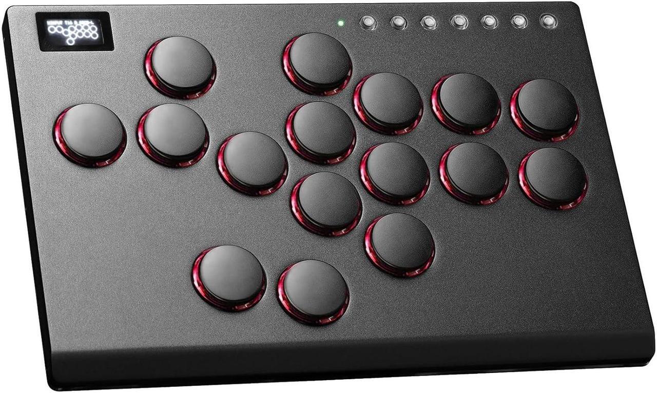 Main image of Haute42 All Metal Arcade Stick M16, All-Button Arcade Controller for Switch, PC, PS4, PS3, Steam Deck, Arcade Fight Stick Joystick with Turbo & Custom RGB, Supports Hot-Swap & SOCD