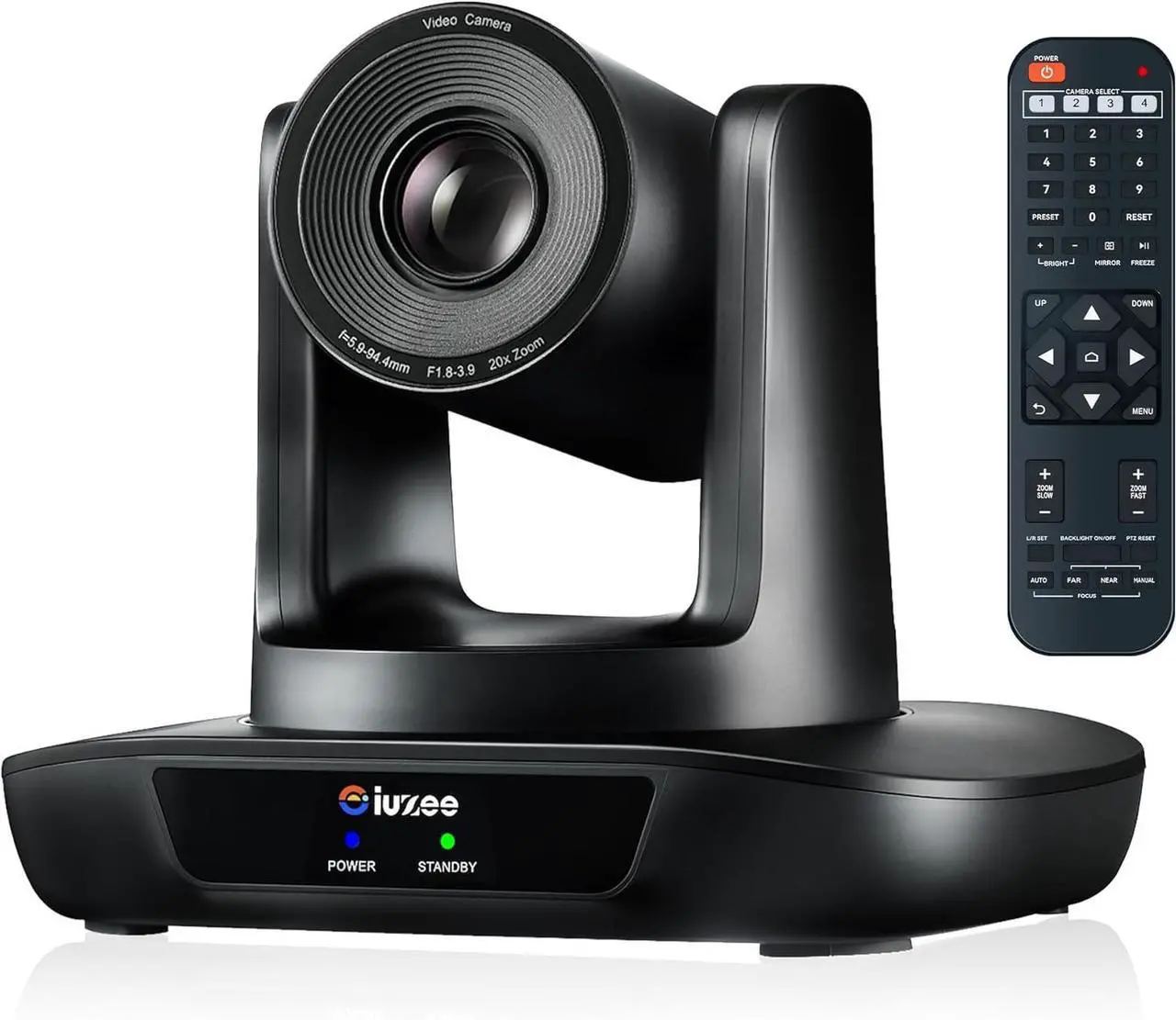 Main image of 20X Optical Zoom Conference Room Camera USB3.0 HDMI PTZ Camera 1080P 60FPS Wide Angle for Video Conference Church Live Streaming Meeting Education Works with Zoom Skype Teams OBS YouTube