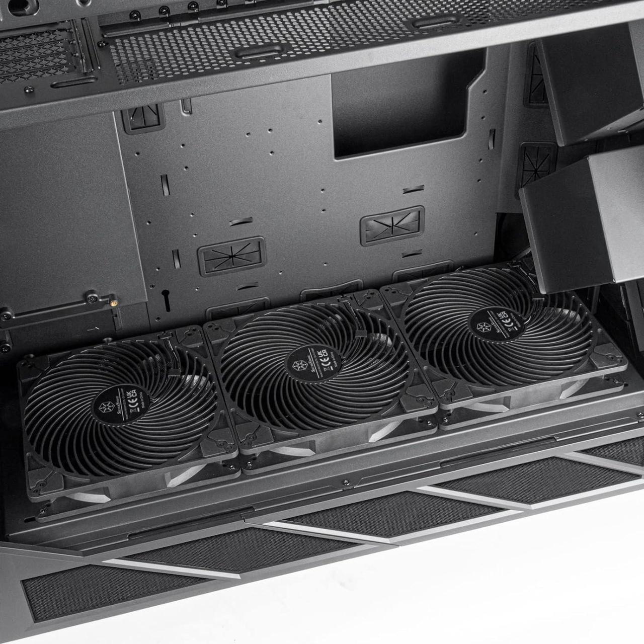 Alt view image 5 of 7 - SilverStone Technology ALTA F2 Premium Super Tower Chassis, SST-ALF2B-G